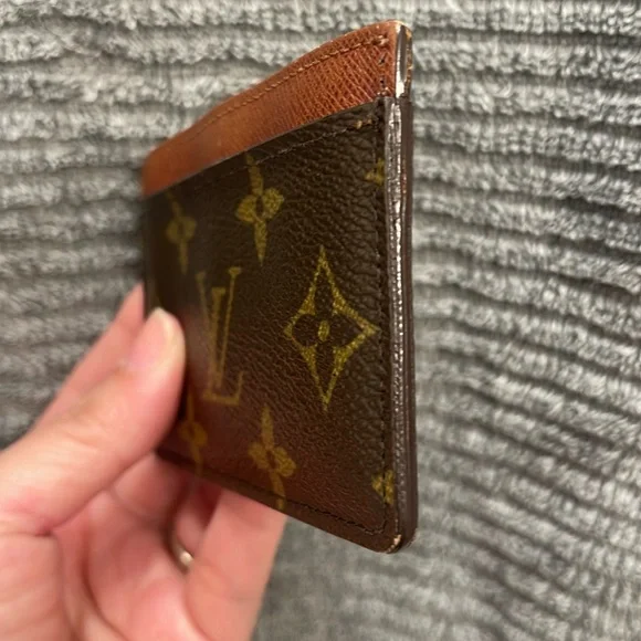 Louis Vuitton Brown Monogram Card Holder - Picture 7 of 8